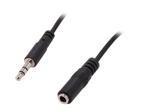 StarTech.com MU1MMFS 0.3" Slim 3.5mm Stereo Extension Audio Cable Male to Female - Picture 1 of 3