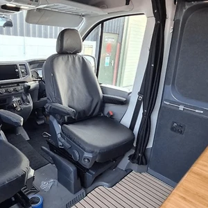 Für MAN TGE / New Crafter Fahrerhaus Trennvorhang Set mit Schiene Premium Qualität - Va - Bild 1 von 24