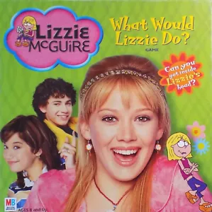 LIZZIE McGUIRE ¿Qué haría Lizzie? Juego de mesa Disney Milton Bradley de colección 2003 - Imagen 1 de 11