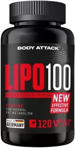 Lipo 100 Body Attack - 120 Kapseln - MHD 2025 - Bild 1 von 2