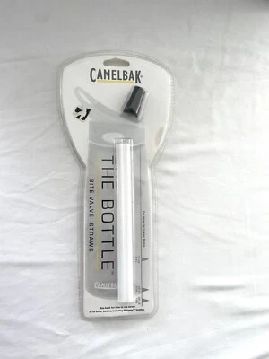 Válvula de mordida Camelbak The Bottle repuesto 2 pajitas corte transparente a la longitud Foto 1 de 3
