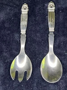 Sterling Silver Serving Pieces by Georg Jensen - Picture 1 of 9