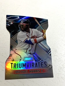 2023 Topps Stadium Club Michael Harris II Triumvirates Die Cut RC #T-18 - Bild 1 von 2