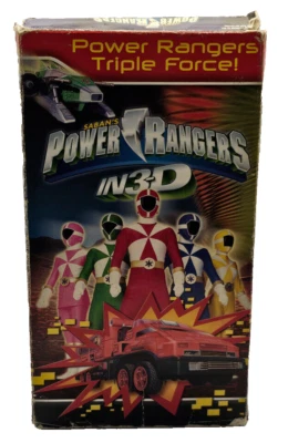 Power Rangers Triple force! 3D VHS Show 2000 - Image 1 of 3