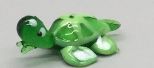 Ganz Miniatur Glasfigur - Meeresschildkröte - Bild 1 von 4