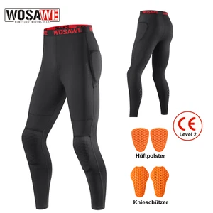 WOSAWE Herren Motorradhosen CE Soft Protektoren Neue Biker Motorrad Sport Hosen - Picture 1 of 12