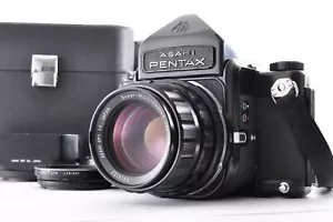 Pentax 6x7 Eye Level / Super Multi Coated Takmar 105 mm f/2.4 / Box Exc+++ Y0749 - Foto 1 di 24
