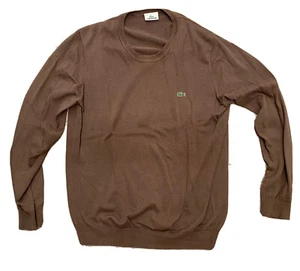 LACOSTE - Maglione Marrone in lana - Foto 1 di 2