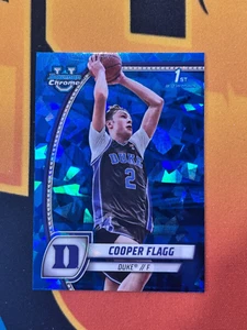 2024-25 Bowman Cromo Universidad Zafiro Cooper Flagg #16 (P) - Imagen 1 de 2