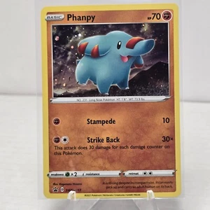 Phanpy - SWSH117 Sword & Shield Black Star Promo Card - NM - POKEMON - Picture 1 of 2