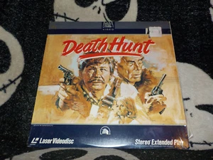 Death Hunt Laserdisc LD Open Shrink Charles Bronson Lee Marvin Free Ship $50 - Picture 1 of 1