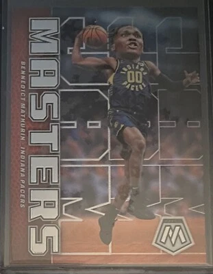 2022-23 Panini Mosaic Jam Masters Bennedict Mathurin #11 Rookie RC - Image 1 of 2