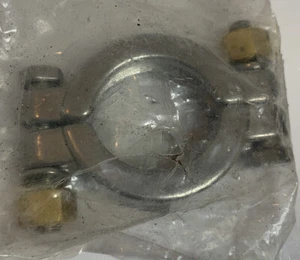 High Pressure Tri Clamp | 1.5 (1 1/2) inch Bolted - Sanitary SS304 - Picture 1 of 2