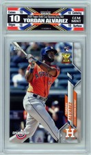 YORDAN ALVAREZ 2020 Topps Opening Day #63 Rookie Houston Astros GEM MINT 10