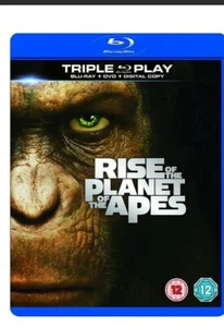 Rise Of The Planet Of The Apes Blu-ray & DVD 2 Disc Set Reg B Includes Slip Case - Picture 1 of 1