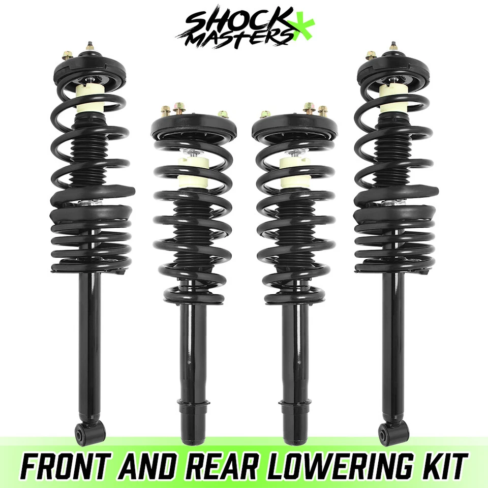 Front Rear Complete Struts Lowering Kit for 1998-2002 Honda Accord - Изображение 1 из 1