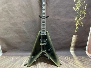 Black electric guitar H pick up 6 string rosewood fingerboard 22 Frets - Picture 1 of 11