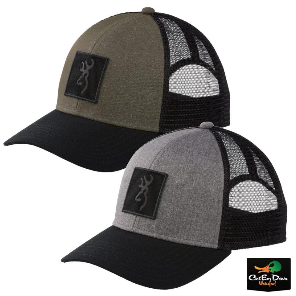 NEW BROWNING CREST CASUAL CAP BUCKMARK LOGO HAT - Image 1 of 1