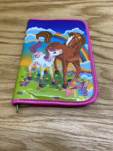 Vintage Lisa Frank With Rainbow Chaser Horse Planner 90s Mini Binder - Picture 1 of 5