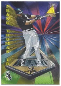Tarjeta de béisbol 1995 Pinnacle Zenith Edition Frank Thomas Z Team #9/18 casi nueva/como nueva - Imagen 1 de 2