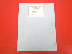CLAUSING 15" Variable Speed DRILL PRESS Service & Parts Manual XEROX COPY - Picture 1 of 21