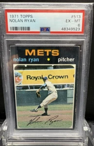 1971 Topps Nolan Ryan #513 PSA 6 - Bild 1 von 2
