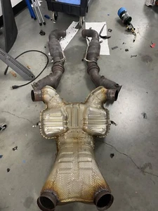 OEM McLaren 570GT 570S Partial Rear Exhaust W/ Down Pipes - Like New - Picture 1 of 2