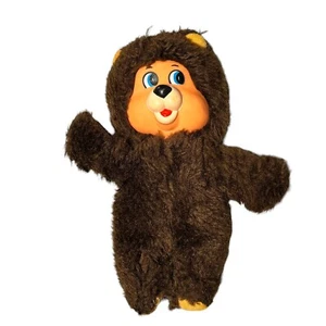 Juguete de peluche "Oso juguetón" vintage 1979 PLAYSKOOL de plástico con cara de oso - Imagen 1 de 4