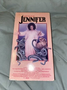 JENNIFER (1978) RARE VESTRON VIDEO USA Import Original Carton VHS Issue - HORROR - Picture 1 of 5