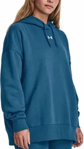 Under Armour Damen-Fleece-Hoodie blau Rival UK 12 Medium neu mit Etikett - Bild 1 von 2