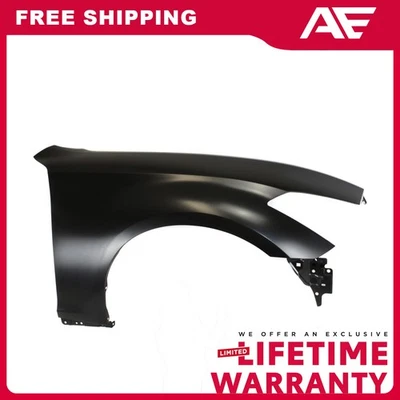 Guardabarros de acero imprimado lado del pasajero delantero para Infiniti Q70 M37 M56 M35h 2011-2019 Foto 1 de 4