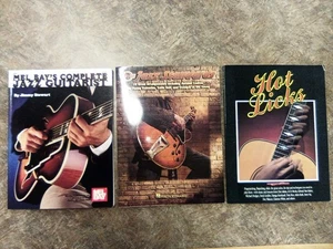 A Lot of 3  Vntg. Guitarists Publications Mel Bay Hal Leonard Hot Licks  Jazz - Bild 1 von 9