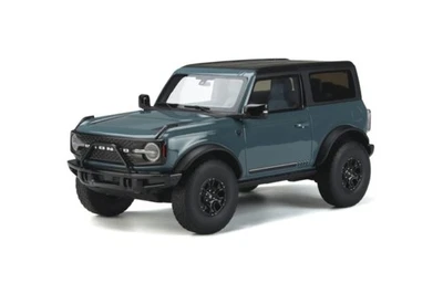 Ford Bronco First Edition 2021 Blu Nero Modellino 1:18 GT Spirit - Immagine 1 di 4