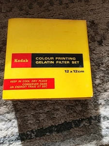 Kodak Colour Printing Gelatin Filter Set 12x12 Set Of 22, Different Colours - Picture 1 of 7