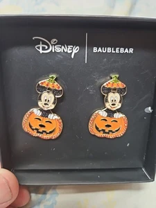 NEU Halloween Disney Baublebar Mickey Mouse Kürbis Ohrringe Schmuck - Bild 1 von 1