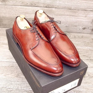 * Nuovo con scatola * $395 Allen Edmonds LASALLE 11 D peperoncino * aggiungere $15 nuovi alberi di cedro - Foto 1 di 13