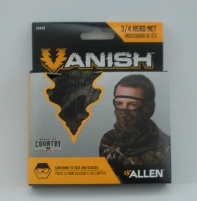 Allen 5370 3/4 Mesh Face Net Mossy Oak Breakup Country Camo - Image 1 of 3