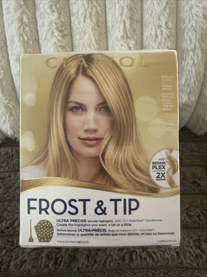 3 X Clairol Ultra Precise Blonde Highlights Frost LIGHT BLONDE TO MEDIUM BROWN - Image 1 of 4