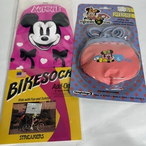 Vintage Minnie Mouse Nylon Windsack für Fahrräder von Streakers BIKESOCK / Geldbörse - Bild 1 von 12