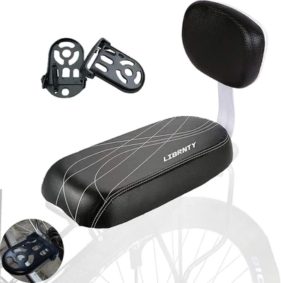 Seggiolino Bici Posteriore per Bambini,Posteriore Sedile Cuscino,Pedalini Bicicl - Immagine 1 di 4