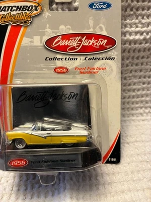 2002 Matchbox Collectibles Barrett-Jackson 1956 Ford Fairlane Sunliner 1:64 - Image 1 of 4