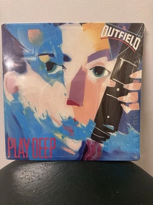 The Outfield Play Deep 1985 Vinyl LP  NM/VG+ Cellophane Wrap Still On - Image 1 of 4