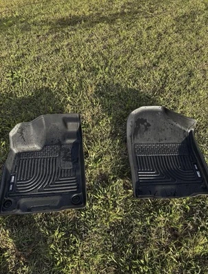 Матовые черные напольные коврики хаски для Honda Passport 2016-2022 годов выпуска 2019-2024 годов выпуска - Изображение 1 из 3