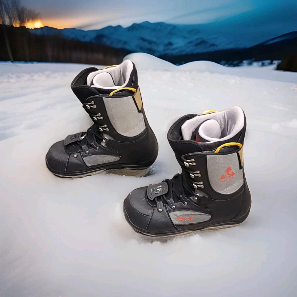 Botas de Snowboard Burton Progression Cordones de Velocidad Negras para Hombres Talla US 14 Foto 1 de 4