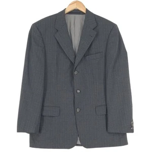 Hugo Boss Virgin Wool Suit Blazer Jacket Men Bz3 Size EU 50 UK/US 40 - Picture 1 of 7