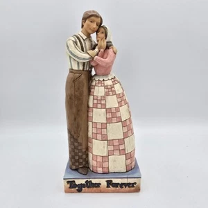 Jim Shore 2006 TOGETHER FOREVER Figurine Couple Heartwood Creek Enesco #4007236 - Picture 1 of 7