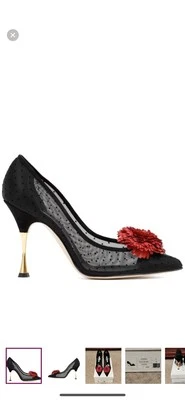 Nuevo en caja Zapatos Manolo Blahnik Sohemias Malla Lunares Talla 41 Foto 1 de 4