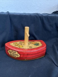 Vintage 1999 Dana McDill Wooden Bath Boat - Little Person’s Boat - Bild 1 von 9