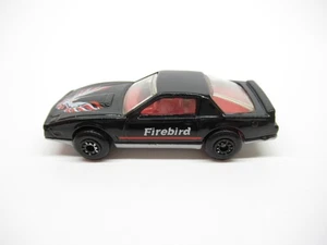 MATCHBOX SUPERFAST 1982 BLACK PONTIAC FIREBIRD SE - Picture 1 of 5