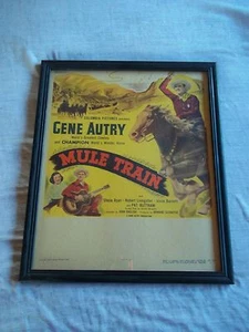 GENE AUTRY MULE TRAIN LOBBY CARD - 1950 -  #ED 50/76 - Picture 1 of 1